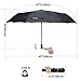 Dowellife Lightweight Compact Travel Golf Umbrella with Double Canopy Windproof Auto Open Close Unbreakable Frame 47inch