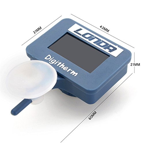 GGGarden LONDA Digital LCD Waterproof Temperature Thermometer Meter for Fish Aquarium Water Tank - Thumbnail 2