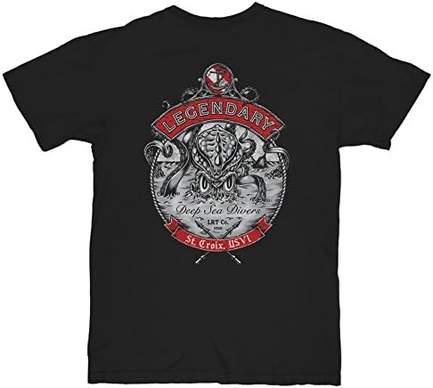 Lost Reef Men's Legendary Divers Kraken Short Sleeve T-Shirt