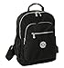 Fansela (TM) Nylon Casual Lightweight Sports Travel Daypack Backpack Black