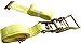 DKG STRAPS 2” x 12’ E Track Ratchet Straps – Enclosed Trailer Tie Down & Dry Van Cargo Straps – Standard E Track Spring Fittings or Connectors – Heavy Duty Steel Ratchet & Polyester Webbing (4 Pack)