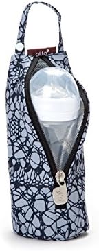 Gitta Baby Travel Thermal Bottle Holder Keep Warm/Cold Cover, Grey Stones