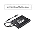DOY Floppy Disk Drive - 3.5 inch USB External Floppy Drive Portable 1.44 MB FDD for PC Windows 8/7/XP, Windows 2008/Vista and Mac OS Plug and Play (Black)