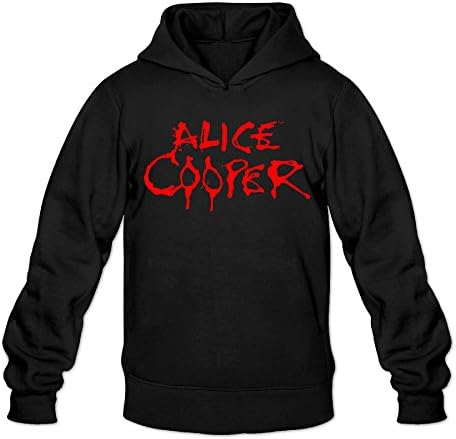 Greenday Men's Sweater Alice Cooper Logo Size L Black