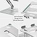 Adjustable Laptop Stand, FYSMY Ergonomic Portable Computer Stand with Heat-Vent to Elevate Laptop, 13 Lbs Heavy Duty Laptop Holder Compatible with MacBook, Air, Pro All Laptops (Silver)thumb 2
