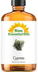 Sun Essential Oils 8oz - Cypress Essential Oil - 8