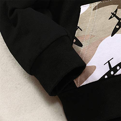 Borlai 2 STKS Kids Baby Boy Camouflage Hoodie Trainingspakken Set Pullover Shirt Broek Outfits - Image 5