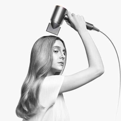 Supersonic™ asciugacapelli Straight+Wavy – asciugatura rapida senza calore estremo – controllo intelligente della temperatura – include 3 accessori