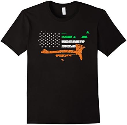Men's American Firefighte T Shirt - Irish Firefighter T Shirt 2XL Black