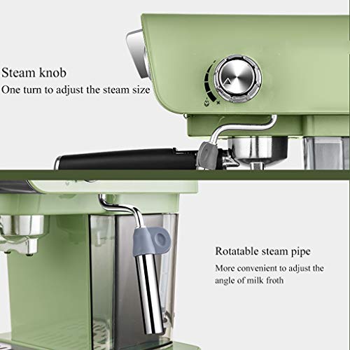 WGYDREAM Kaffeemaschine Kaffeevollautomat Kaffeemaschine Automatische Kaffeemaschine Espresso-Schaummilch mit 800ml… – Bild 6