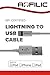 Apple Lightning Cable MFi Certified - Best for iPhone 5/6, Fast Data Transfer Lightning Cord and Charging Cable- 3.3 Feet (1 Meters) - Makes a Great Gift - White