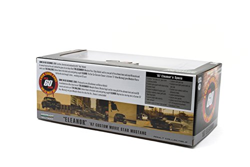GreenLight Gone in 60 Seconds (2000) 1967 Ford Mustang "Eleanor" Vehicle (1:18 Scale)