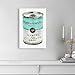 The Oliver Gal Artist Co. Fashion and Glam Wall Art Canvas Prints 'Priceless Can' Home Décor, 10 in x 15 in, Blue, White