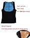LAZAWG Womens Slimming Sweat Vest Hot Neoprene Shirt Body Shapers for Weight Loss Pure Black XX-Large