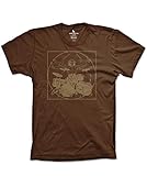 Davinci drummer shirt funny music shirt drumming shirt percussion tshirts, Brown, Large