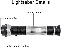 TWODNBD Light Up Saber, Telescopic Extendable