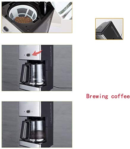GNLIAN HUAHUA Kaffeemaschine. 15-Cup Kaffeemaschine Elektrokaffeemaschinen Thermische Drip Instant-Kaffee-Maschine… – Bild 4