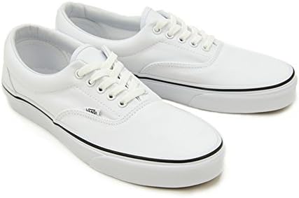 Amazon Vans バンズ Era エラ トゥルーホワイト 白色 キャンパススニーカー Vn 0ewzw00 ラバーソール 紐靴 シューズ メンズ 8 0 約26 0 スニーカー