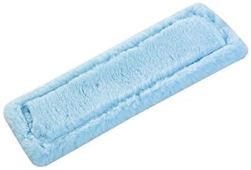 Leifheit Wischbezug Profi XL static plus wirkt wie ein Magnet, Bodenwischer Ersatzbezug für glatte Böden, waschbarer Wischer 