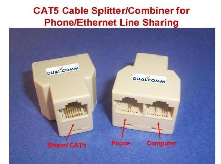 Phone Jack to Ethernet Adapter: Amazon.com centurylink telephone jack wiring diagram 