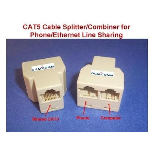 Phone Jack to Ethernet Adapter: Amazon.com ethernet cable connector amazon 