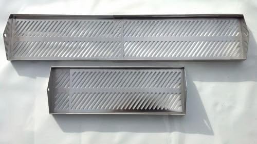 The Rib-O-Lator Adjustable: Trays adjusts from 14"- 24"
