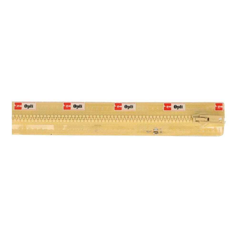 Opti Zip Fastening, Polyester, 00898 Brown, 50 cm