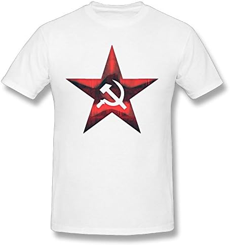 SebastianeZacharias444 CCCP Logo Men's Short Sleeve T PrintingPrinted Short Sleeve T-Shirt