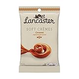 LANCASTER Soft Crèmes, Caramel, Kosher, 4 Ounce Bag (Pack of 8)