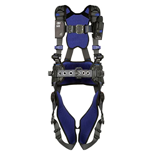 3M 1113195 DBI-SALA ExoFit X300 Comfort Mining Safety Harness Fall Protection,…