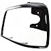 Evan-Fischer Headlight Door Compatible With 1992-1996 Ford Bronco, 1992-1997 Ford F-150, 1992-1997 Ford F-250 Black Driver Side