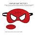 HXDZFX 24PCS Superhero Party Masks & Superhero Slap Bracelet for Kids Baby - The Avengers Super Heroes Birthday Party Supplies Favors Children/Kids/Adults