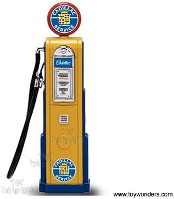 98691 i678y8xz Yatming - Digital Gas Pump Cadillac (1/18 scale diecast model, Yellow) 98691 diecast car c23339x6 model 98691 YATMING ROAD SIGNATURE - Digital Gas Pump Cadillac