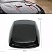 CHAMPLED PIA All Auto Model Universal Car Black Air Flow Intake Bonnet Decorative Vent For FORD CHRYSLER CHEVY CHEVROLET DODGE CADILLAC JEEP GMC PONTIAC HUMMER LINCOLN BUICK