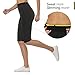 women's neoprene hot sweat slimming pants weight loss sauna shaper capris-XL