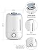 Pallas [2019] Humidifier - 5L Cool Mist Ultrasonic Humidifier for Bedroom, Baby, Home, Vaporizer for Large Room with Adjustable Mist Knob 360 Rotatable Mist Outlet