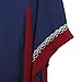 Parlsdy Womens Irish Medieval Dress Renaissance Costume Retro Gown Cosplay Costumes Fancy Long Dress Navy-L