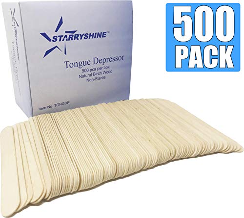image for Starryshine Tongue Depressors Non-STERILE Standard Size 6