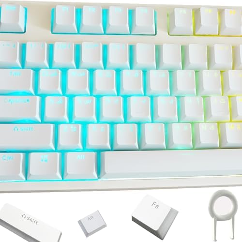 PRO-M Arabic Alphabet Keycaps 125 Keys Custom PBT Gaming Keycaps Light ...