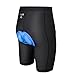 BALEAF Men's Cool Mesh MTB 3D Padded Cycling Liner Shorts L Black
