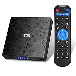 Android TV Box, T9 Android 9.0 TV Box 2GB RAM/16GB ROM RK3318 Quad Core Support 2.4/5GHz WiFi BT4.0 4K 3D HDMI DLNA…