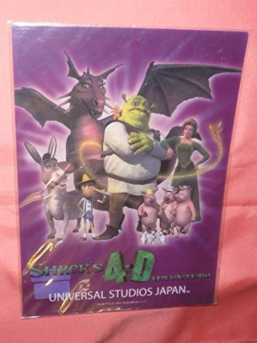 Amazon Co Jp 03年 シュレック 4 D アドベンチャー Usj オリジナル 下敷き ホビー