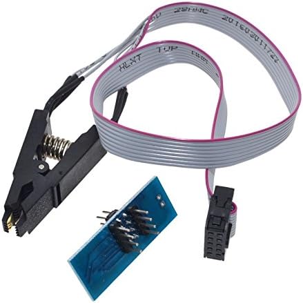 2016 SOIC8 SOP8 Flash Chip for IC Test Clips Socket Adaptor BIOS/24/25/93 Programmer