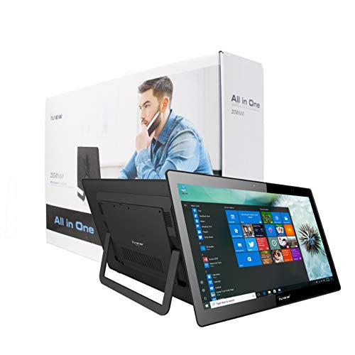 iView 2150AIO Pro 21.5-Inch Touch Screen All in One Computer, Intel Celeron 4GB RAM 64GB HDD (Expandable Notebook Drive), WiFi 2.4/5GHz, Windows 10, Wireless Keyboard & Mouse (2150AIO WIN 10 PRO 64GB) - Thumbnail 3