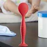 NEW PRODUCT! Snappi Baby Ergo Brush Diaper Cream Applicator for a Baby Bum | Medical-Grade Silicone Diaper Rash Cream Bottom Brush Keeps Hands/Fingernails Clean & Sanitary