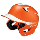 Easton Junior Z5 Grip 2Tone Batters Helmet, Orange/White