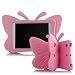 ER CHEN Ipad 2 3 4 Case, Kids Light Weight Cute Butterfly Design Shock Proof EVA Foam Series Case for Ipad 2/3/4(Pink)