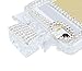 Omio for iPhone7 Plus / iPhone8 Plus Case, Perfume Bottle Cover with Necklace Neck Wrist Chain String Luxury Bling 3D Glitter Crystal Diamonds Rhinestone Shell for Apple iPhone 7 Plus/iPhone 8 Plus