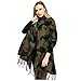 GERINLY Scarves - Winter Travel Scarf Camouflage Blanket Shawl Cozy Wrap (CamoGreen)