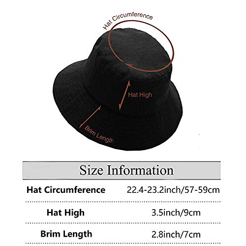 image for YongColer Men Women Fashion Cool Packable Summer Cap UV Sun Protective